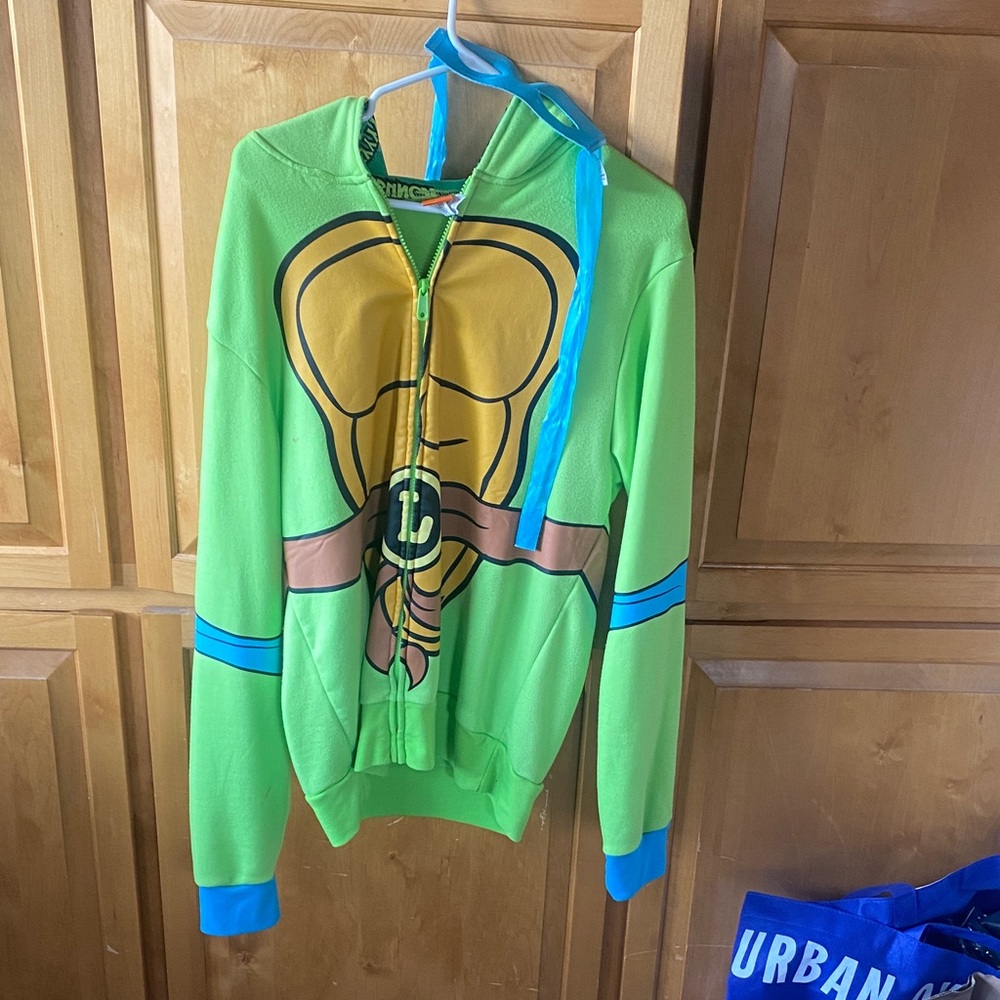 Nickelodeon Green and Blue Hoodie